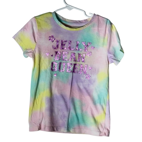 Jelly Bean Queen Tie-Dye Kids T-Shirt Size 6/7 - Picture 1 of 3